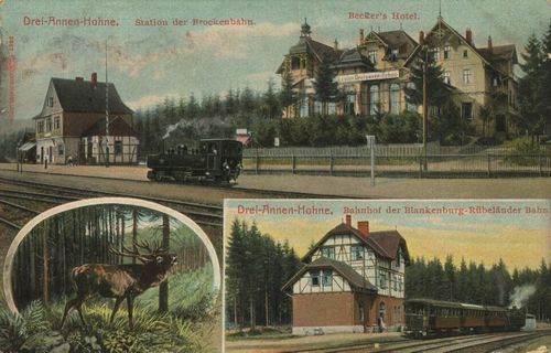 Brockenbahn, Drei-Annen-Hohne