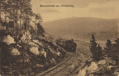 Brockenbahn am Knigsberg