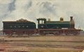 Eisenbahn/Dampflokomotiven/Expresslokomotive, South Eastern & Chatham Railway
