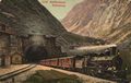 Eisenbahn/Dampflokomotiven/Gotthardbahn Expresszug