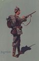 Infanterist des 4. Garde-Regiments zu Fu (Berlin) 1914-1915 (Felduniform)