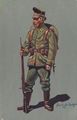 Unteroffizier des (Kniglich Schsischen) Schtze- (Fus.-)Regiments Prinz Georg Nr. 108 (Dresden) 1914-1915 (Felduniform)