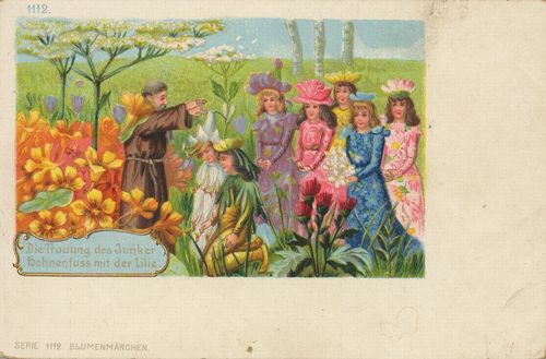 Blumenmrchen: Die Trauung des Junkers Hahnenfuss mit der Lilie