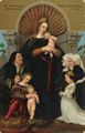 Stengel Gemlderepros/Dresden, Gemldegalerie/Holbein, Die Madonna des Brgermeisters Meyer