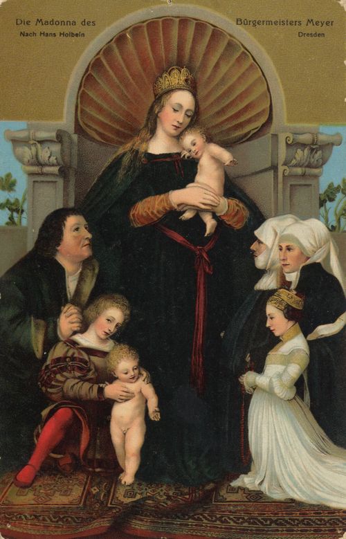 Holbein, Die Madonna des Brgermeisters Meyer