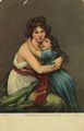 Vigee-Le Brun, Die Knstlerin mit ihrer Tochter