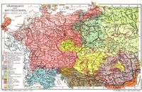 Deutschtum. I. (Karte) Vlkerkarte von Mitteleuropa