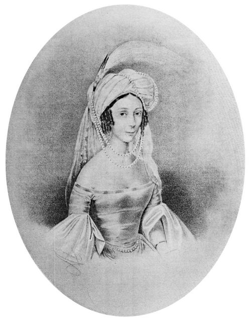 Marie Theresia Lw als Rebekka in Templer und Jdin.