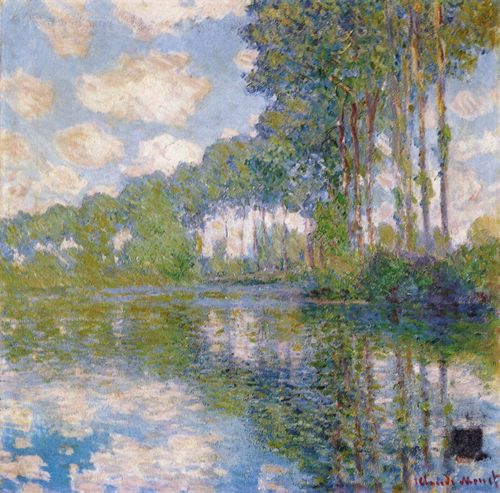 Monet, Claude: Pappeln an der Epte