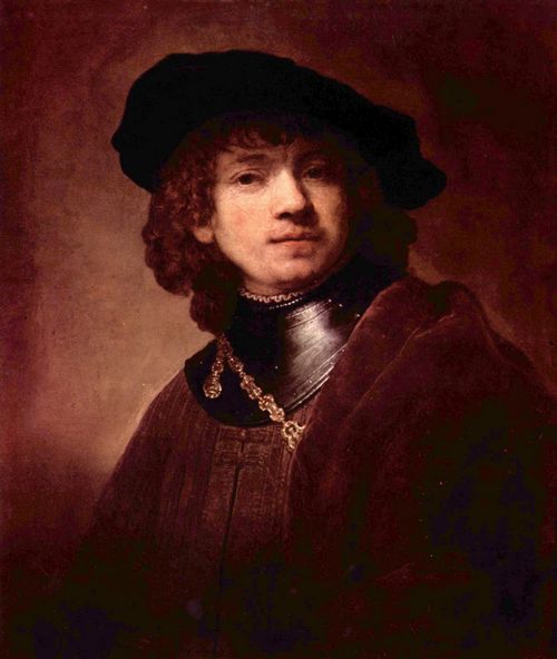 Rembrandt Harmensz. van Rijn: Selbstportrt als Jngling