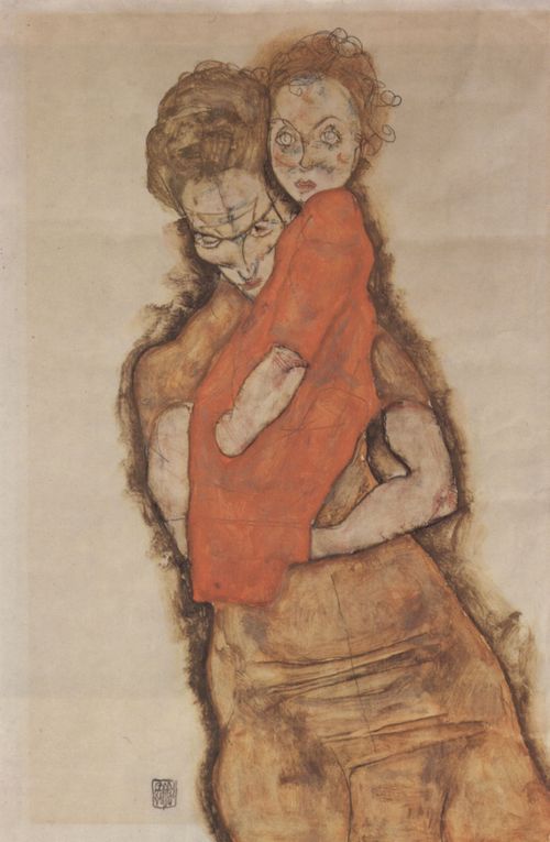 Schiele, Egon: Mutter und Kind