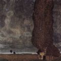 Klimt, Gustav: Die grosse Pappel II (Aufziehendes Gewitter)