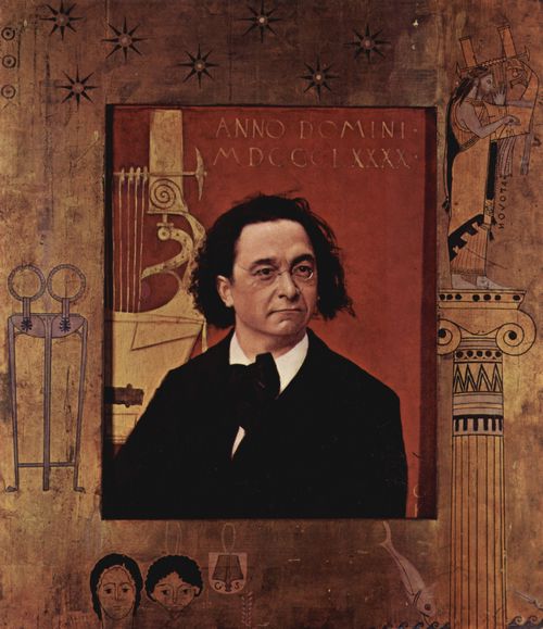 Klimt, Gustav: Bildnis des Pianisten und Klavierpdagogen Joseph Pembauer