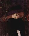 Klimt, Gustav: Dame mit Hut und Federboa