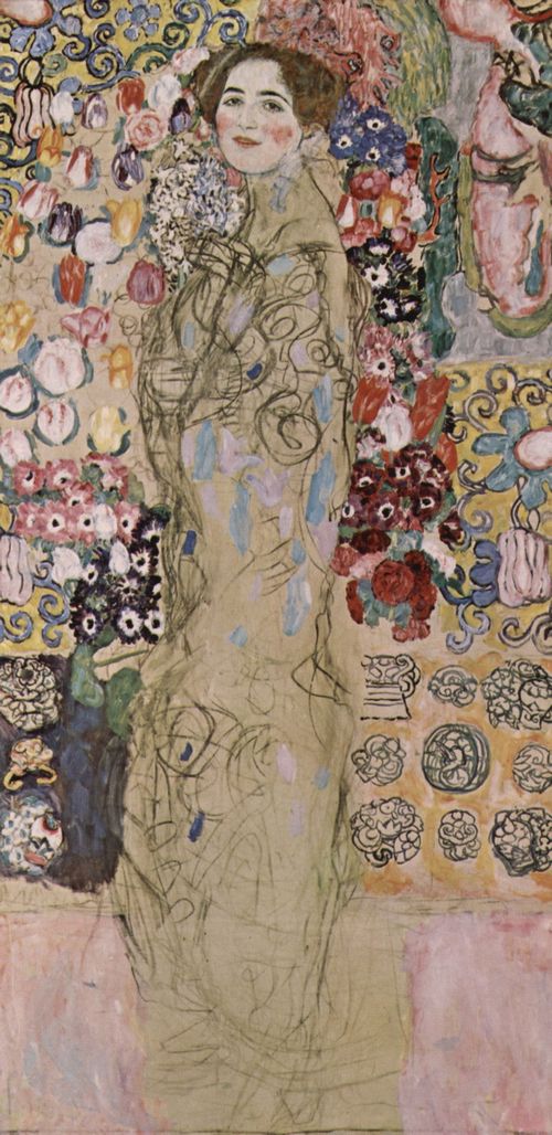 Klimt, Gustav: Damenbildnis (vielleicht Maria Munk)