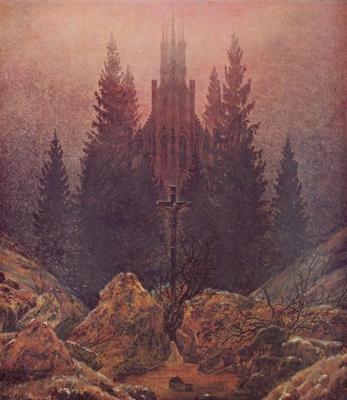 Friedrich, Caspar David: Kreuz im Gebirge (Kruzifix im Tannenwald)