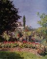 Monet, Claude: Blhender Garten in Sainte-Adresse