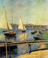Caillebotte, Gustave: Segelboote in Argenteuil