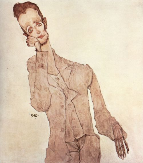 Schiele, Egon: Portrt des Karl Zakovsek