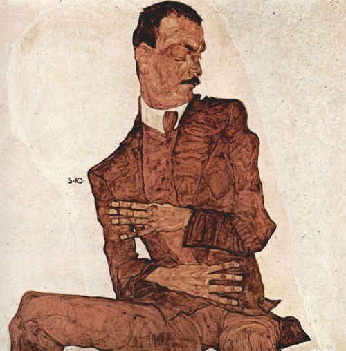 Schiele, Egon: Portrt des Arthur Rssler