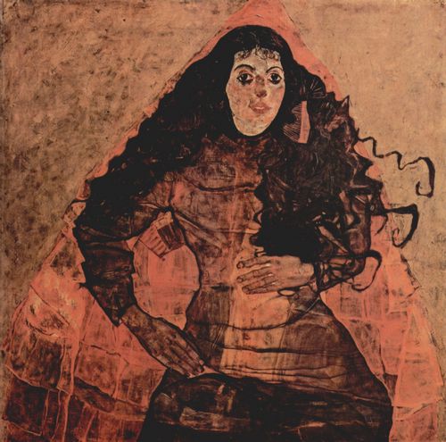 Schiele, Egon: Portrt der Trude Engel