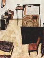 Schiele, Egon: Schieles Wohnzimmer in Neulengbach