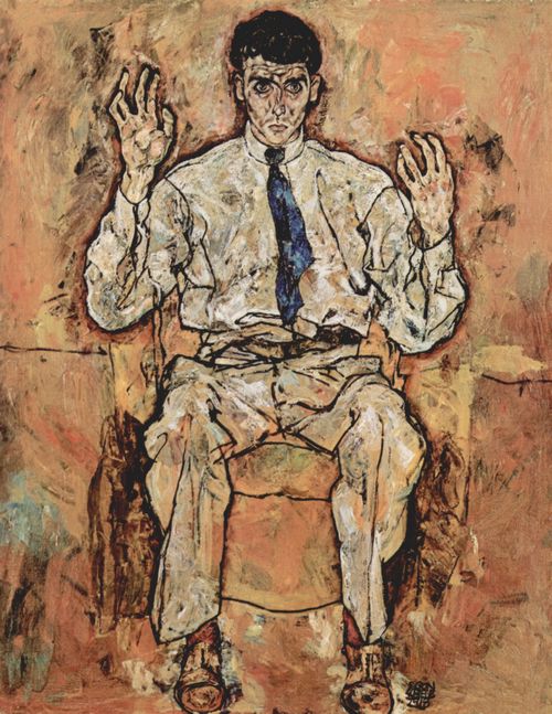 Schiele, Egon: Portrt des Albert Paris von Gtersloh