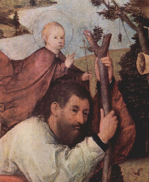 Bosch, Hieronymus: Hl. Christophorus, Detail