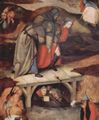 Bosch, Hieronymus: Antoniusaltar, Triptychon, Mitteltafel: Versuchung des Hl. Antonius, Detail