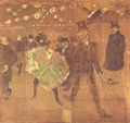 Toulouse-Lautrec, Henri de: Ball im Moulin Rouge (La Goulue uns Valintin-le-Dsoss)