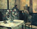 Gauguin, Paul: Interieur des Malers in der Rue Carcel
