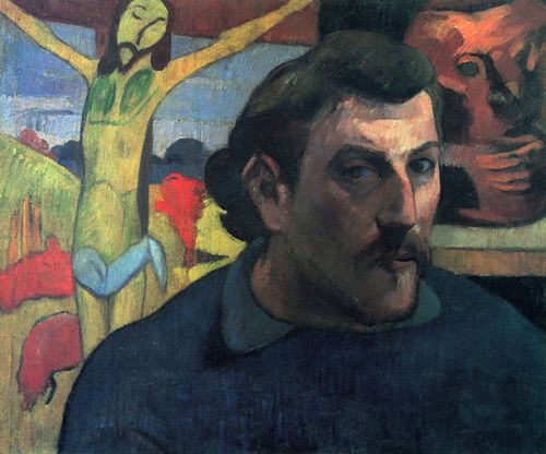 Gauguin, Paul: Selbstbildnis mit gelbem Christus