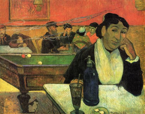 Gauguin, Paul: Im Caf (Portrt der Mme Ginoux)