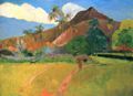 Gauguin, Paul: Berge auf Tahiti