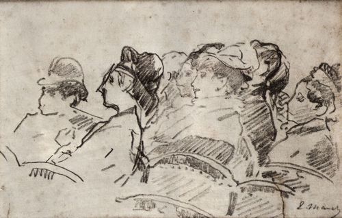 Manet, Edouard: Im Theater