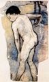 Gauguin, Paul: Badender bretonischer Junge