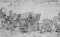 Terborch d. ., Gerard: Tiber mit Ponte Rotto in Rom