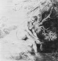 Watteau, Antoine: Bad der Diana