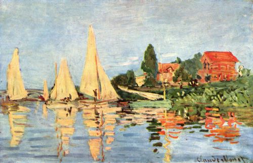 Monet, Claude: Regatta bei Argenteuil