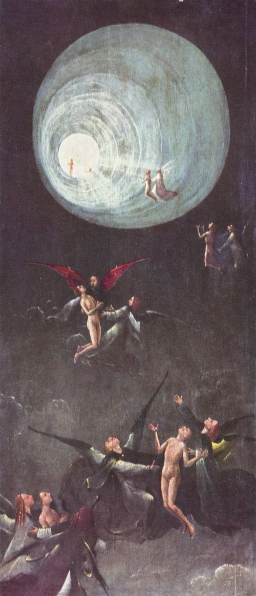 Bosch, Hieronymus: Der Flug zum Himmel
