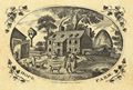 Englischer Holzschneider um 1780 aus Glasgow: Die Hoffnungs-Farm