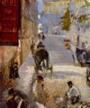 Manet, Edouard: Straenarbeiter, Rue de Bernes, Detail