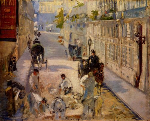 Manet, Edouard: Straenarbeiter, Rue de Berne