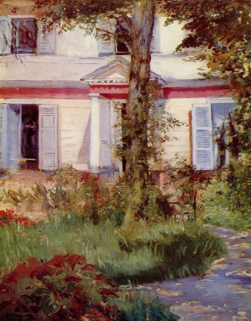 Manet, Edouard: Haus in Rueil