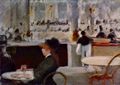 Manet, Edouard: Im Caf