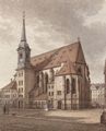 Hammer, Christian Gottlob: Dresden, Sophienkirche von Sdosten