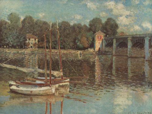 Monet, Claude: Die Eisenbahnbrcke bei Argenteuil