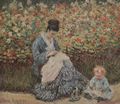 Monet, Claude: Madame Monet und Kind