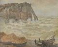 Monet, Claude: Strmisches Meer (La Porte d'Aval)