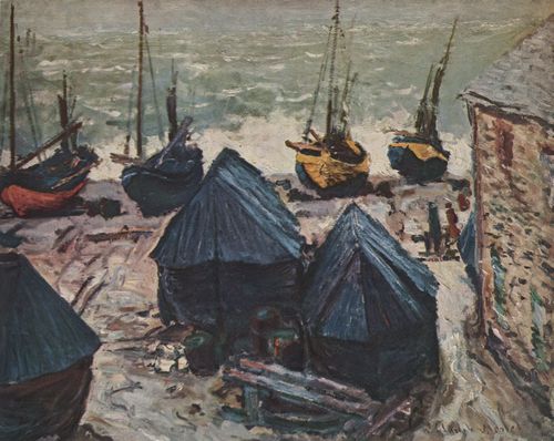 Monet, Claude: berwinternde Boote